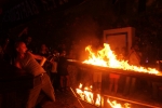 Fire Show at Black List, Byblos Souk